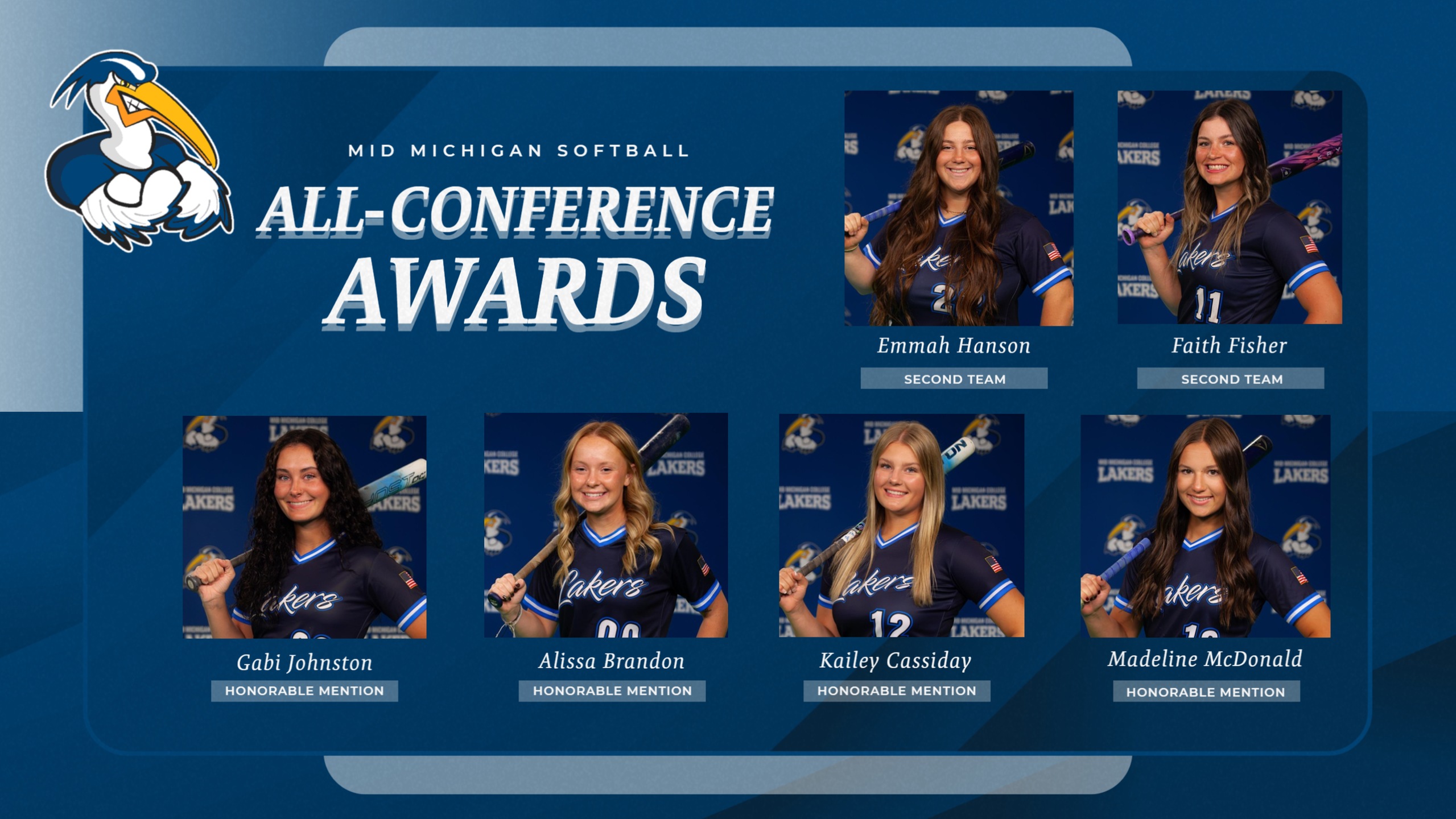Lakers Softball Earns Six Northern Conference Honors Following 2026 Season